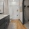 a bathroom with a marble countertop